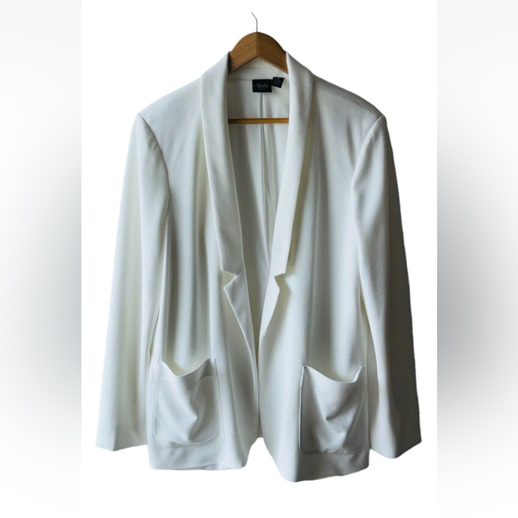 Chico’s Traveler’s Unstructured Open Front Blazer